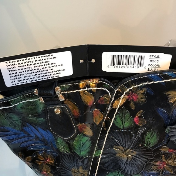 🌙🔥3xHP🔥 NWT ONE OF A KIND BEAUTIFUL LEATHER&HAND PAINTED PURSE-WEARABLE ART! - Picture 11 of 13